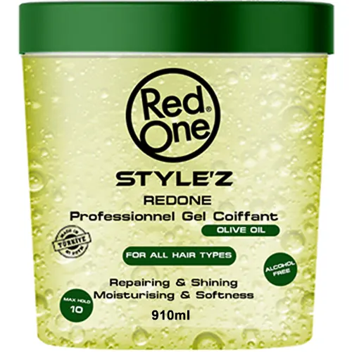 gel capillaire red one style'z à l'huile d'olive